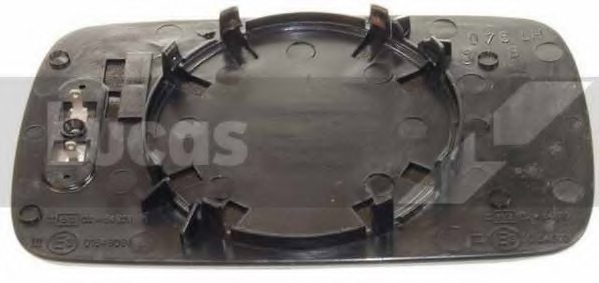 LUCAS ELECTRICAL LR-5025 Mirror Glass, glass unit